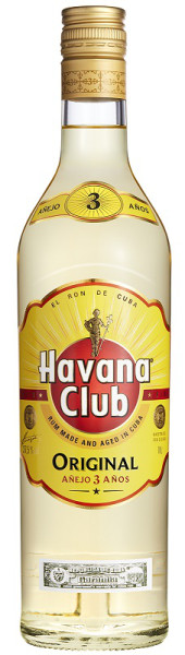 Havana Club Rum Añejo 3 Años 37,5 % vol. Literflasche